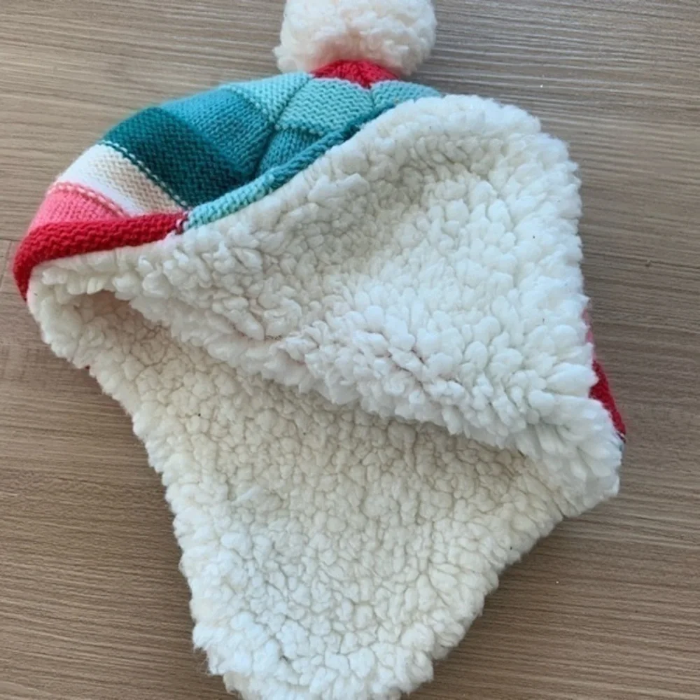 John Lewis Knit Trapper Hat 6-12 months